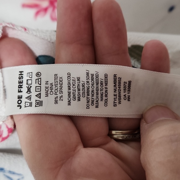 Joe fresh floral tank blouse - Picture 4 of 4